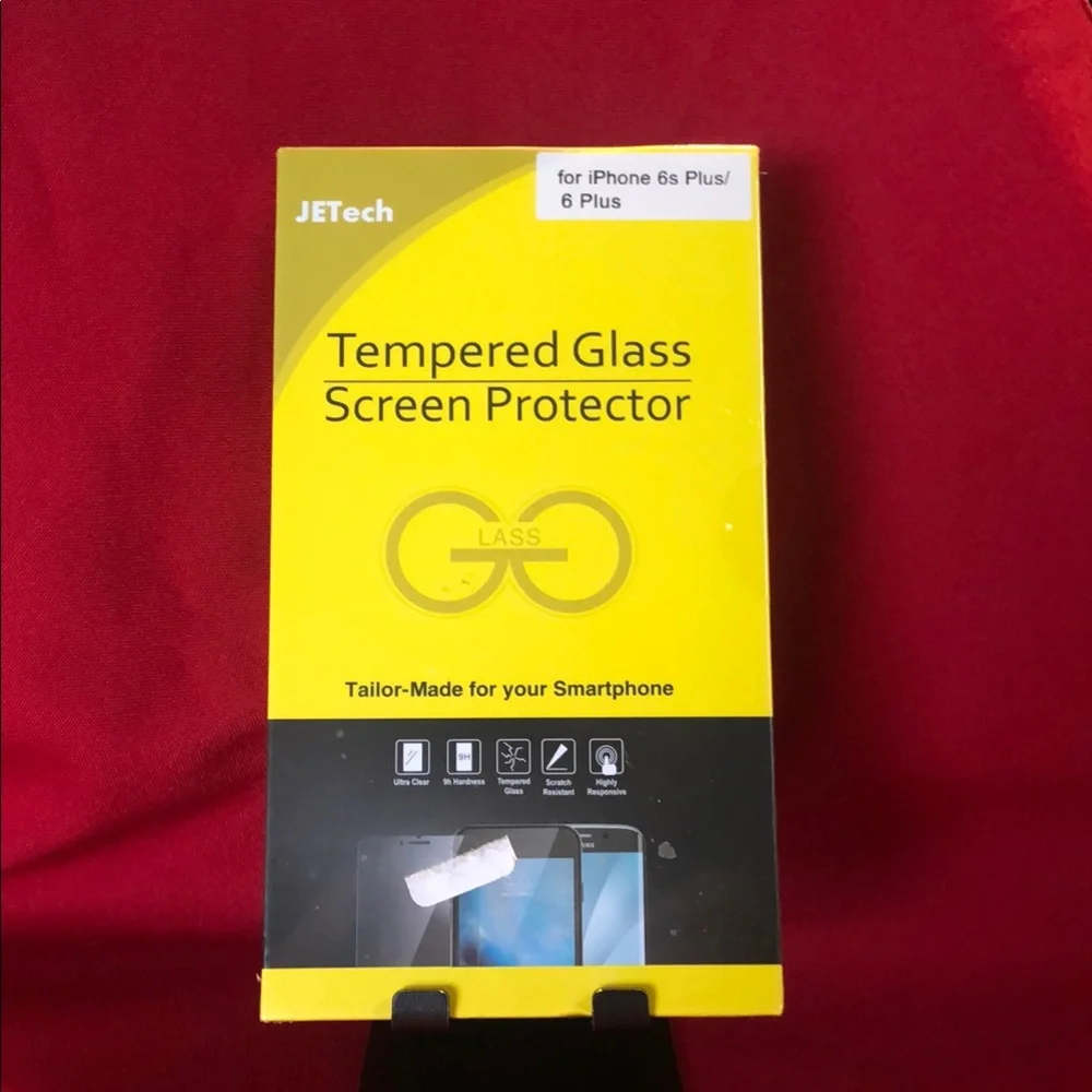 JETech Tempered Glass Screen Protector for iPhone 6s Plus/6 Plus